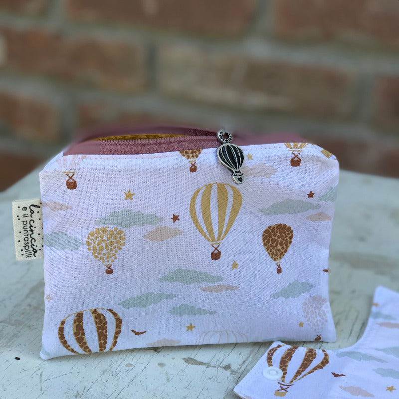 Pochette wet-bag lavabile "Giramondo" Standard